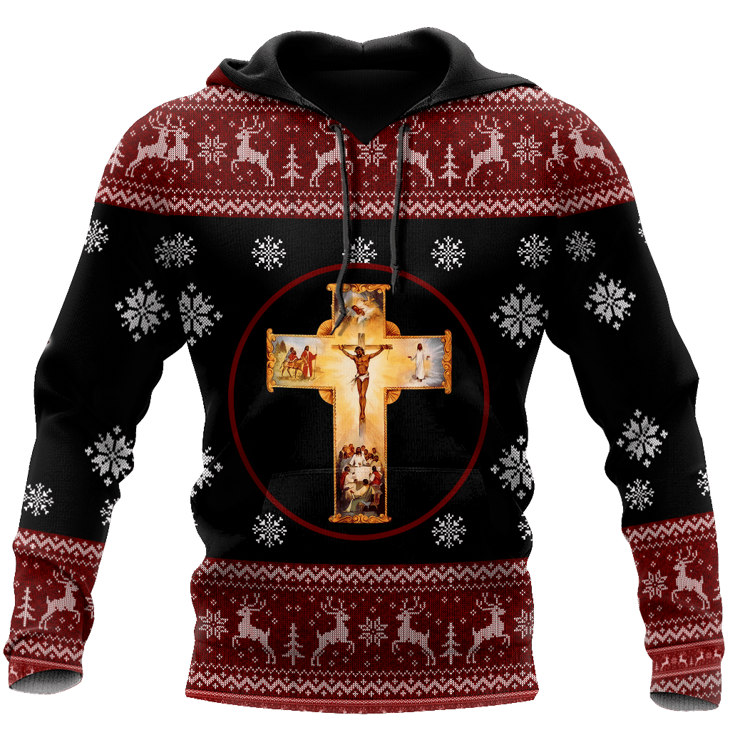 Jesus Christmas  3D All Over Printed Shirts For Men And Women