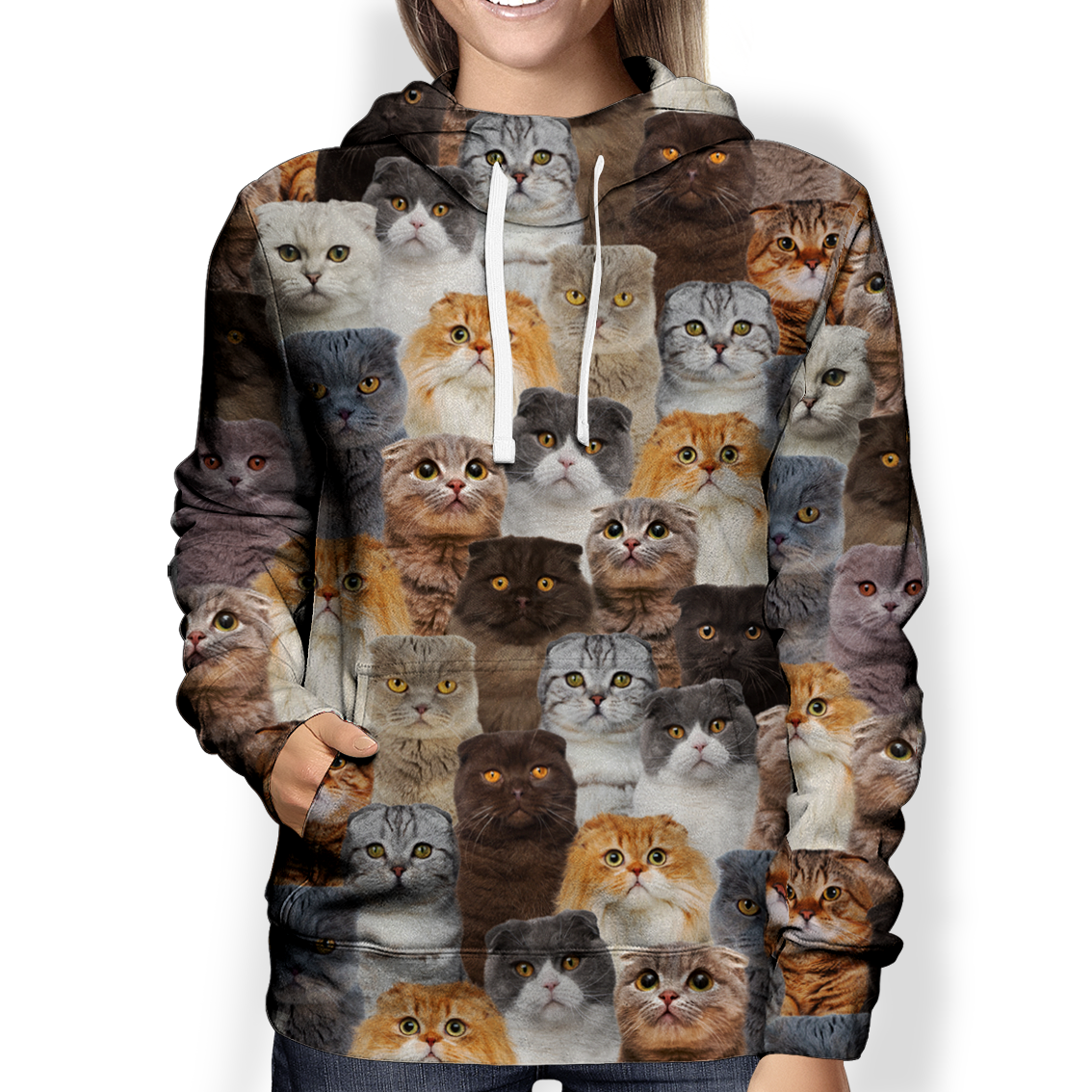 You Will Have A Bunch Of Scottish Fold Cats – Hoodie V1