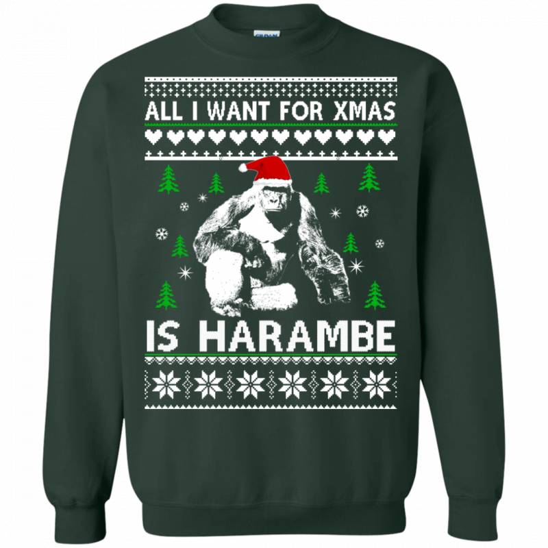 harambe sweater