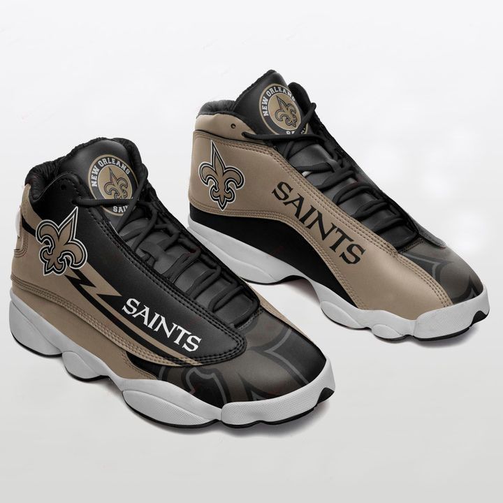 New Orleans Saints Football Air Jordan 13 Shoes Jd13 Sneakers Personalized Shoes Design