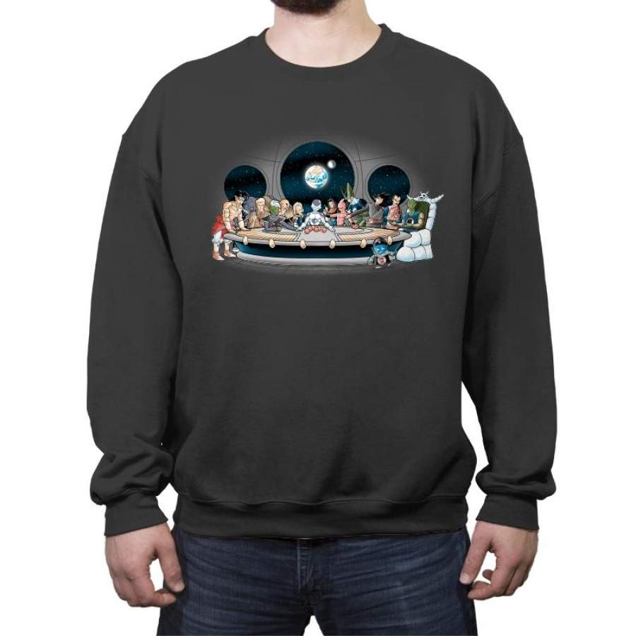 Bad fighters dinner – Crew Neck Sweatshirt