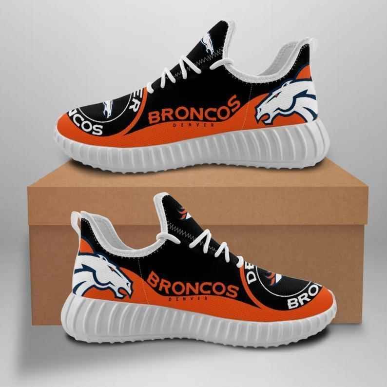 Broncos Denver Yeezy Boost Shoes Sport Sneakers