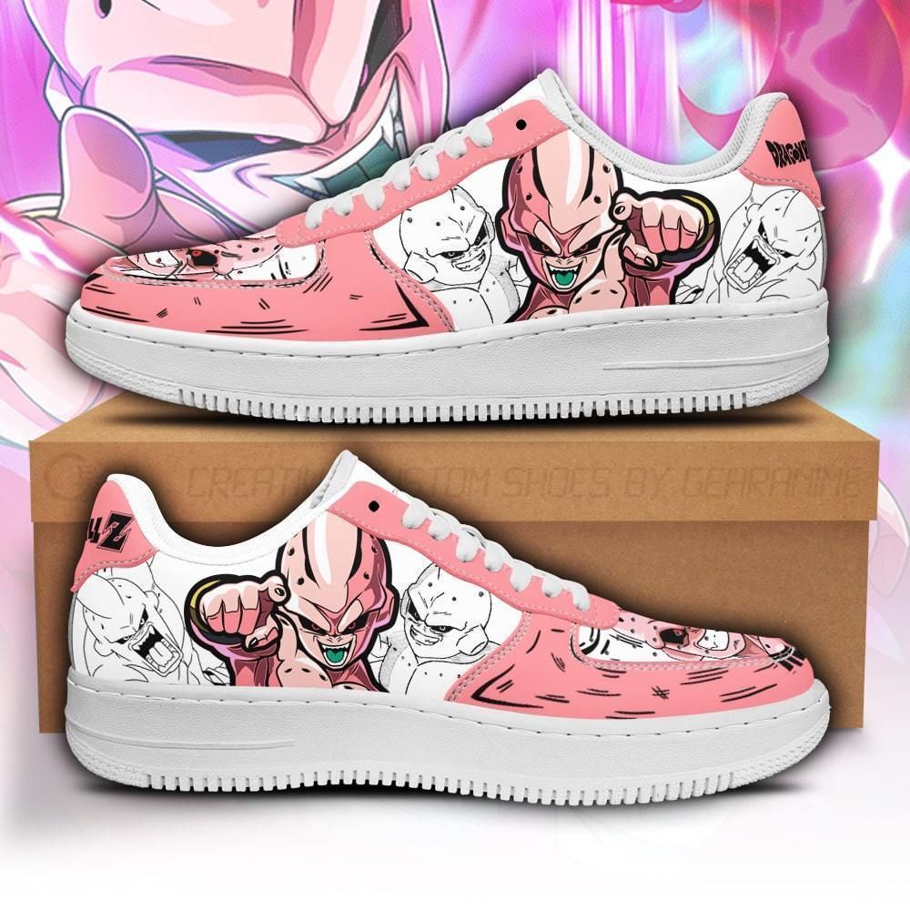Majin Buu Dragon Ball Air Force Shoes Sneakers Custom Anime