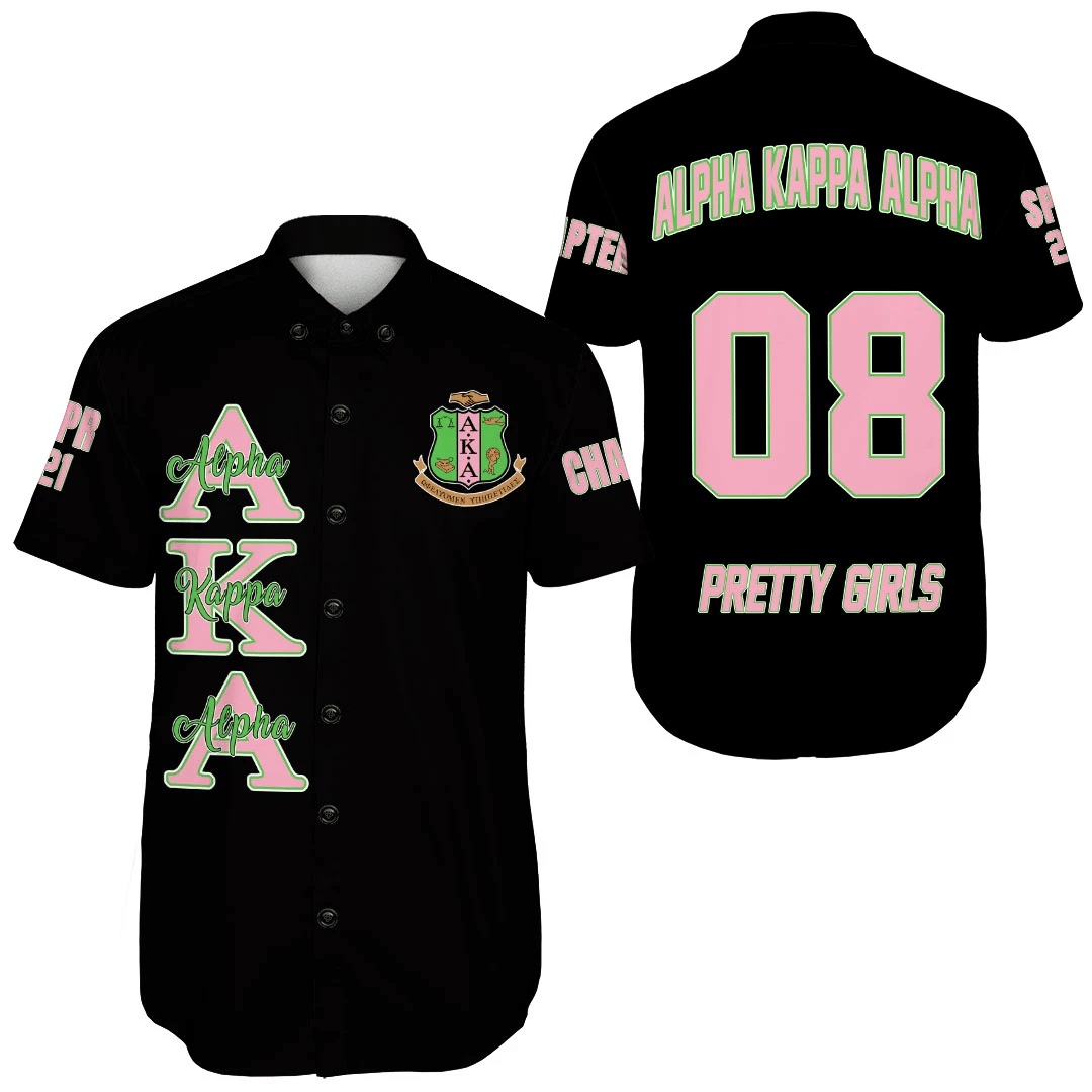 (Custom) Africa Zone Shirt – Alpha Kappa Alpha Short Sleeve Shirt A31