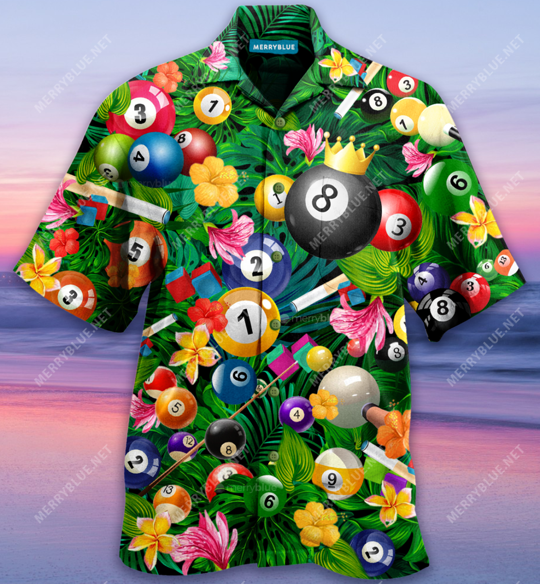 What Happens At Billiard Stays At Billiard Hawaiian Shirt