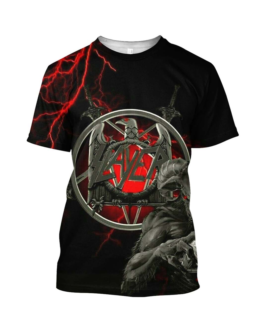 Slayer – 3D Hoodie, Zip-Up, Sweatshirt, T-Shirt #2
