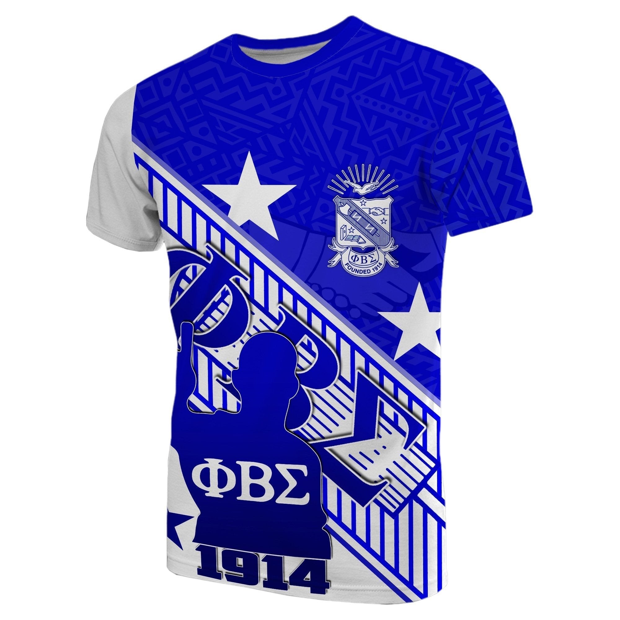 Fraternity Tshirt – Phi Beta Sigma Tshirt Crest Style