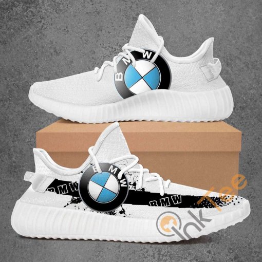 Bmw Custom Shoes Personalized Name Yeezy Sneakers