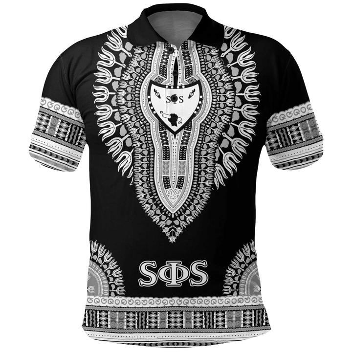 Swing Phi Swing Dashiki Polo Shirt – Rlt13