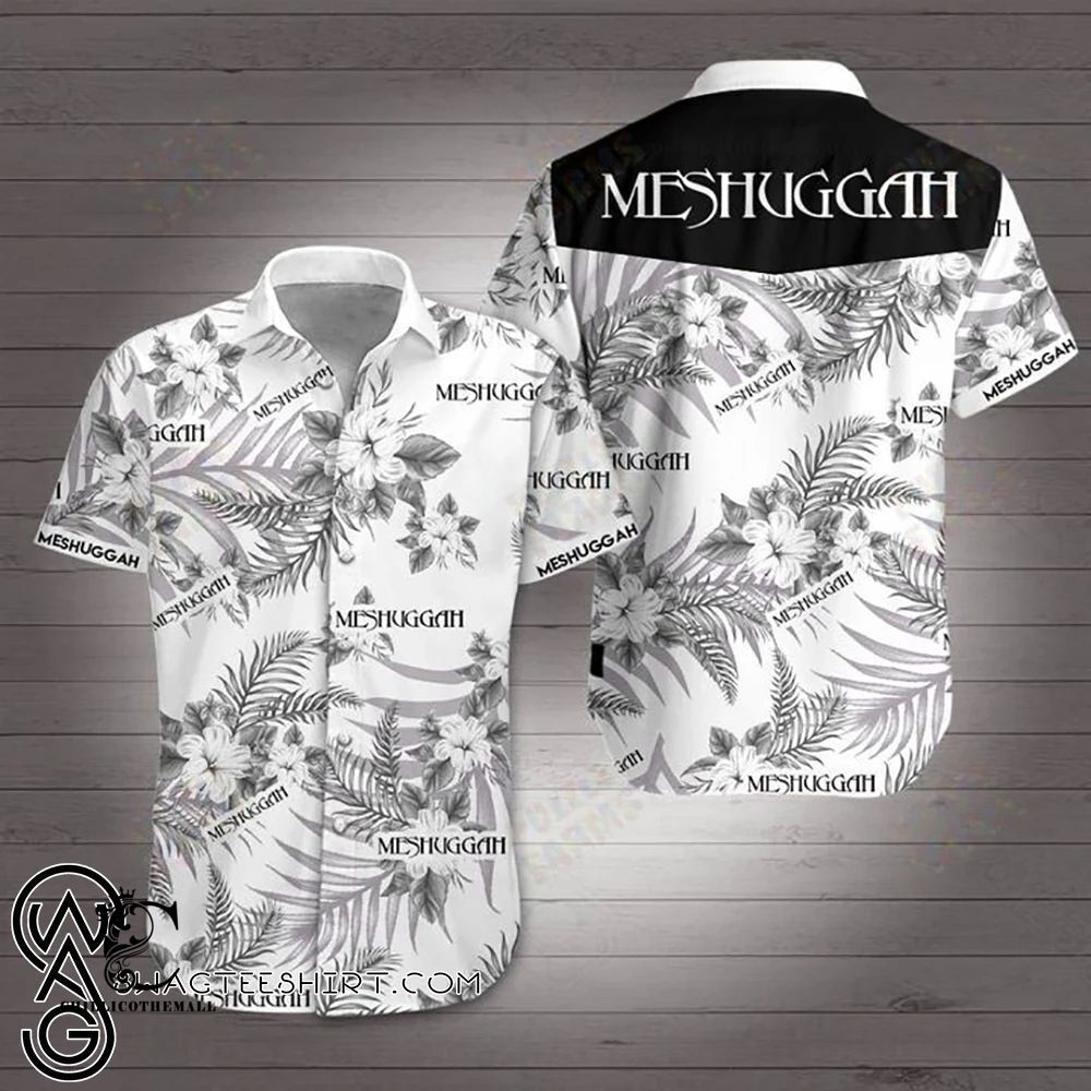 Beach Shirt Meshuggah Rock Band Hawaiian Shirt- Chillicothemall