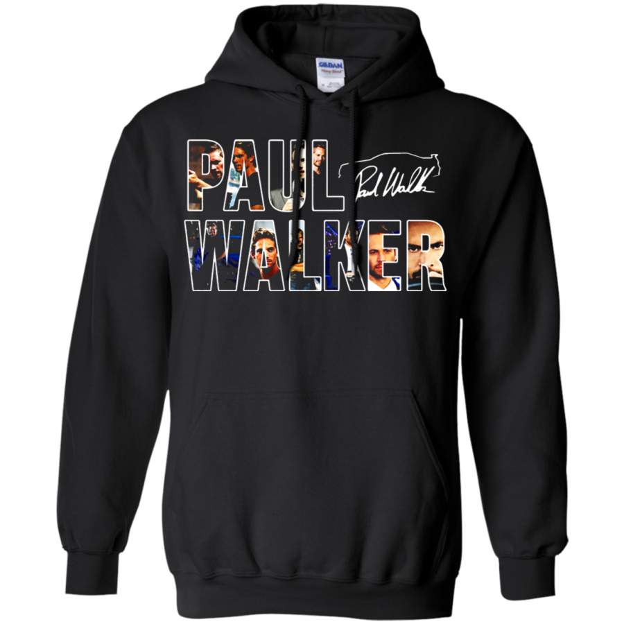 AGR Paul Walker The Actor Through His Name Signature Hoodie