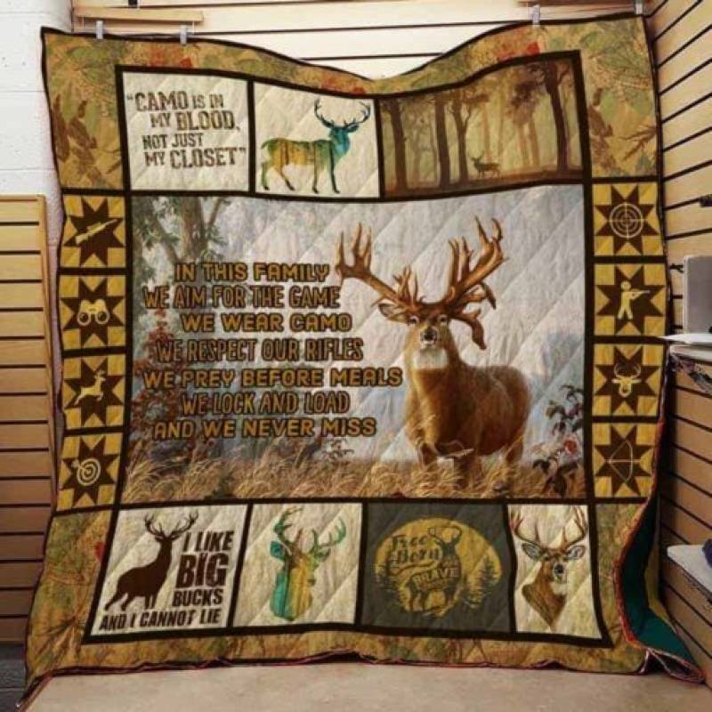 Hunting J2201 84O32 Blanket