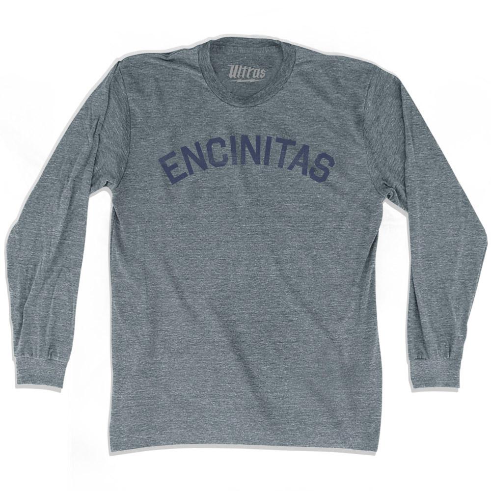 California Encinitas Adult Tri-Blend Long Sleeve Vintage T-shirt