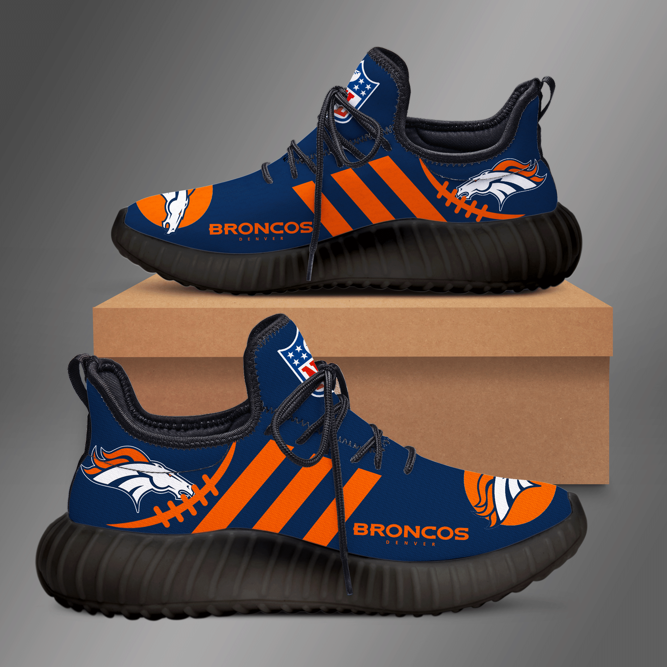 Denver Broncos Yz Shoes – N4