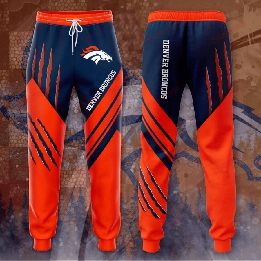 Denver Broncos 3D Printed Pocket Sweatpant 71