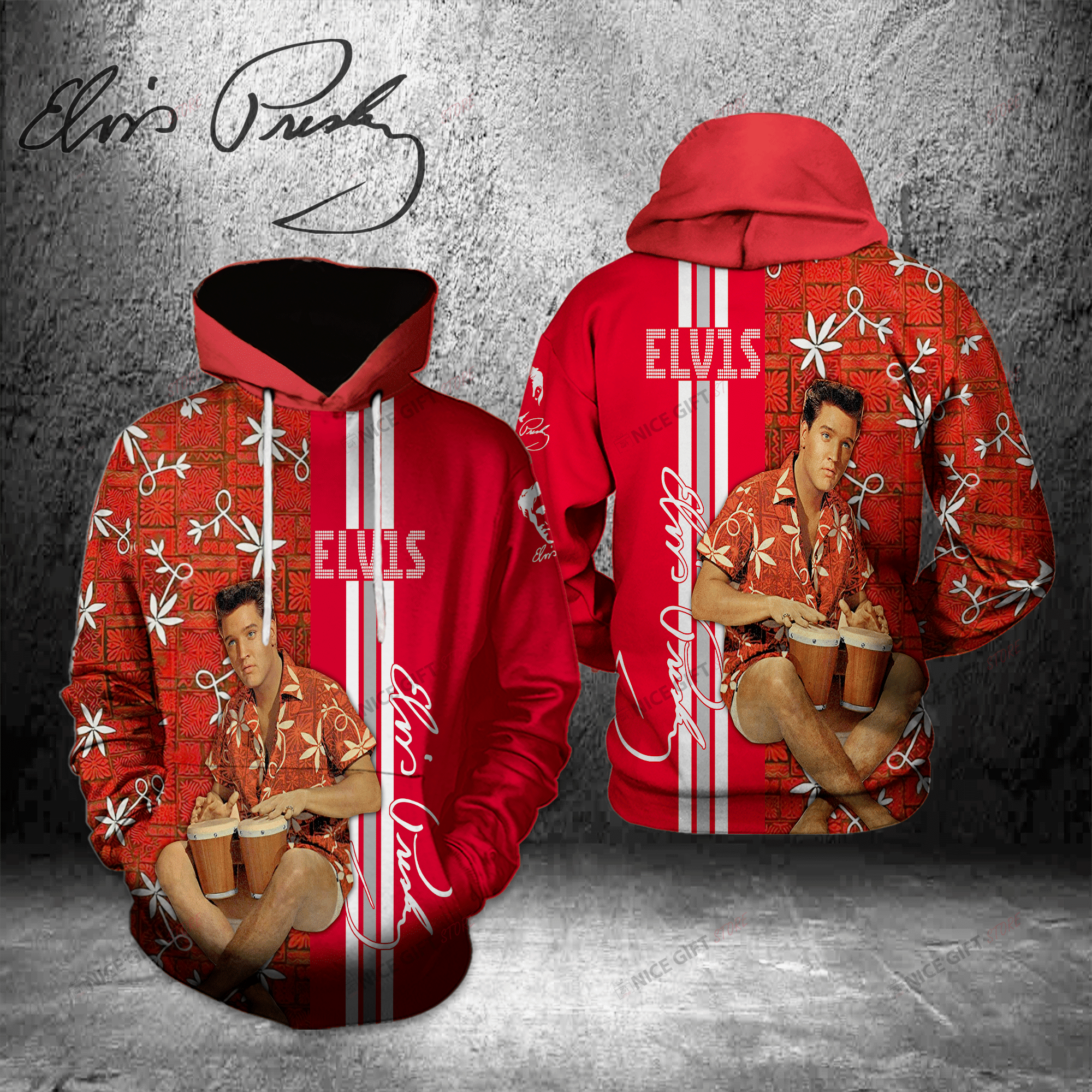 Elvis Presley Hoodie 3D 3Ho-L7S5