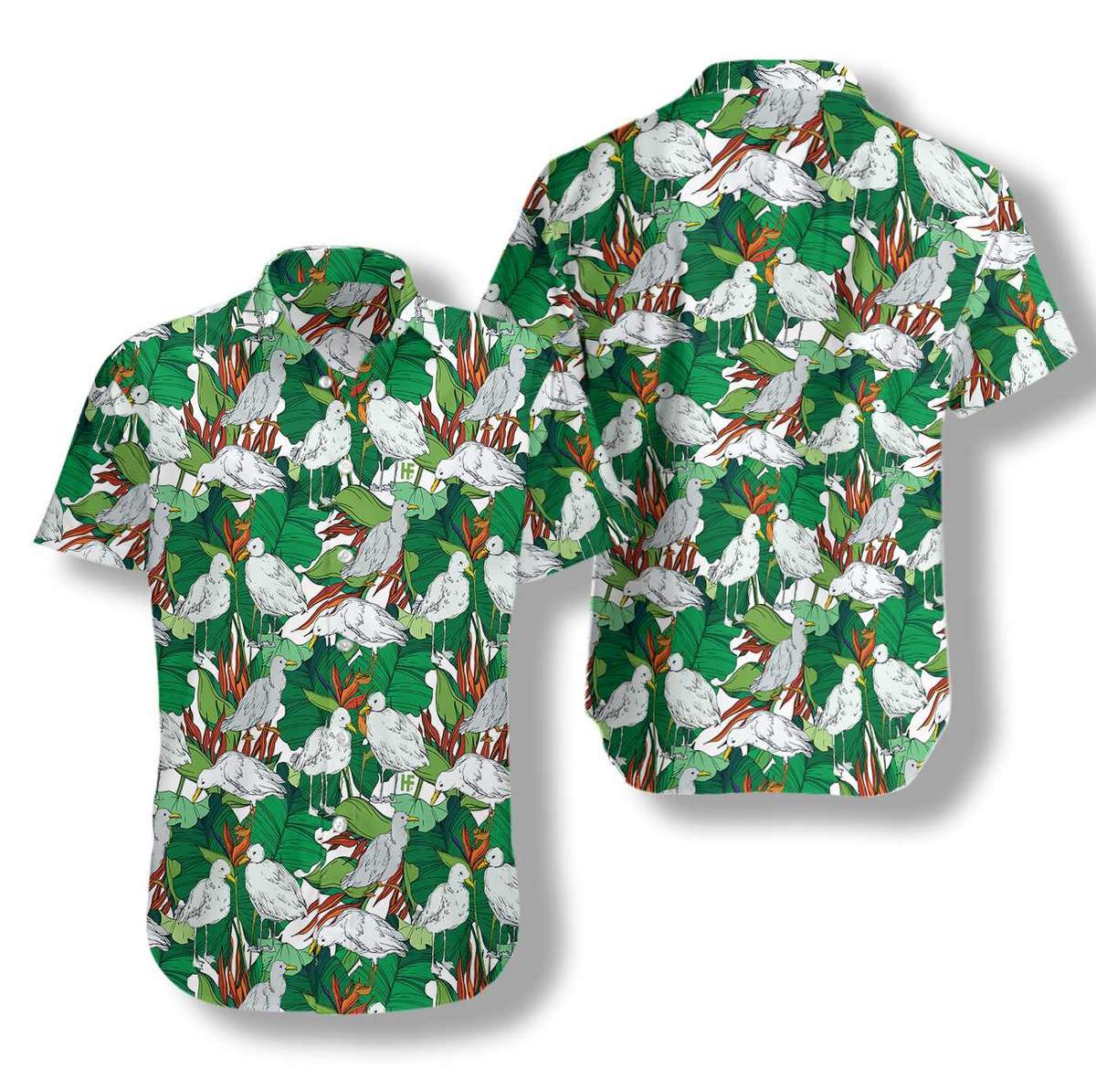 Sky Bird Seagull Hawaii Shirt Unisex Adult Ha3713