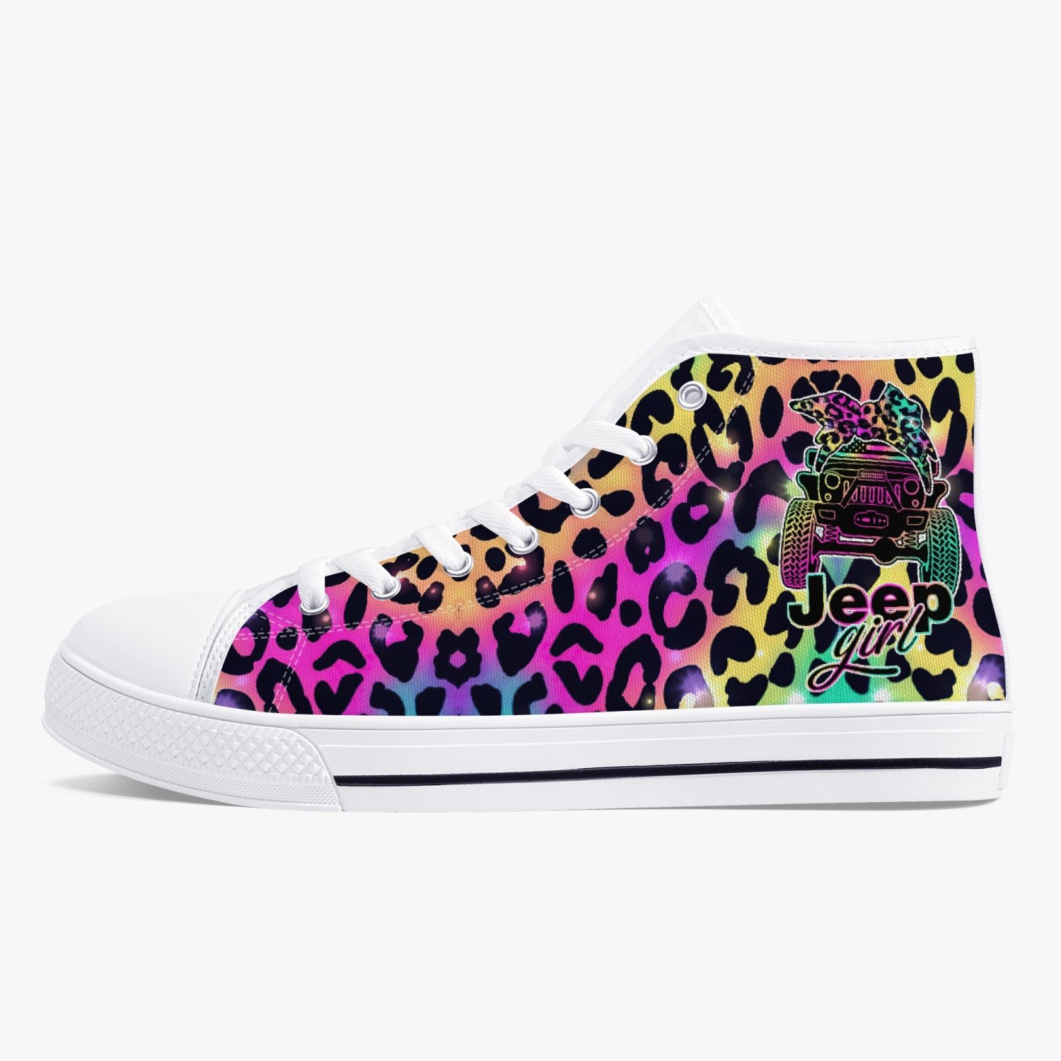 Jp Girl Leopard High Top Canvas Shoes – Tlno0709214