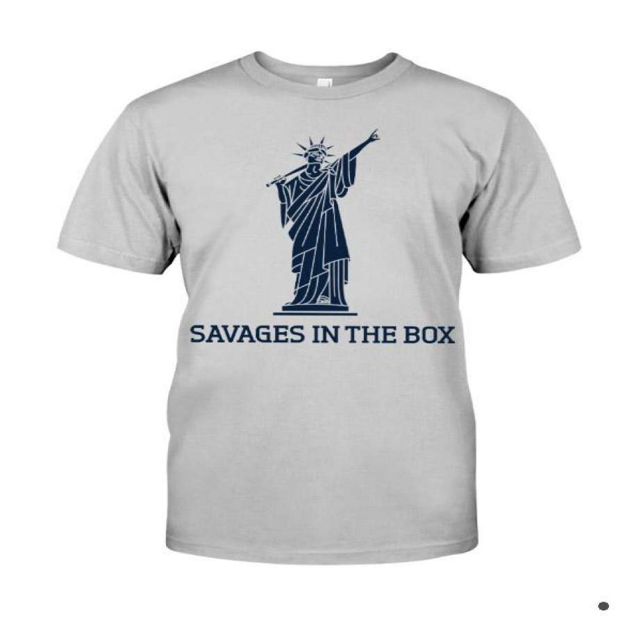 New York Yankees Savages In The Box Tshirt NYY