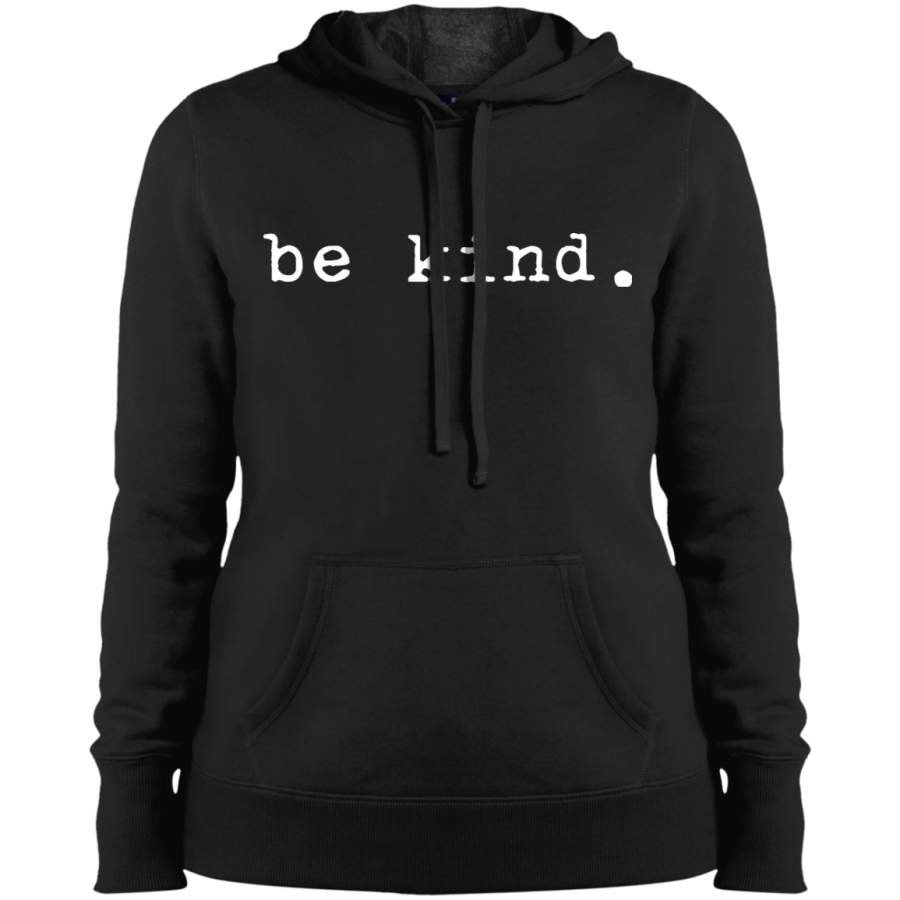 AGR Be kind Ladies’ Pullover Hooded Sweatshirt