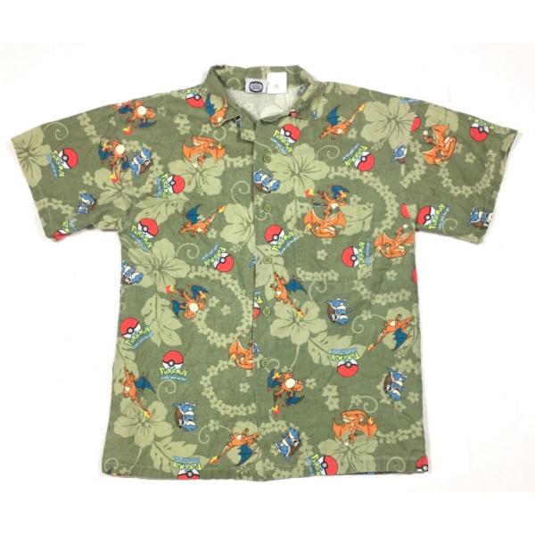 Vintage 90S Pokemon Hawaiian Shirt