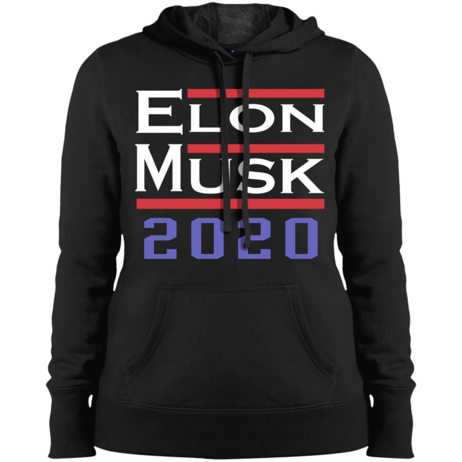 AGR Elon Musk as President Ladies’ Pullover Hooded Sweatshirt