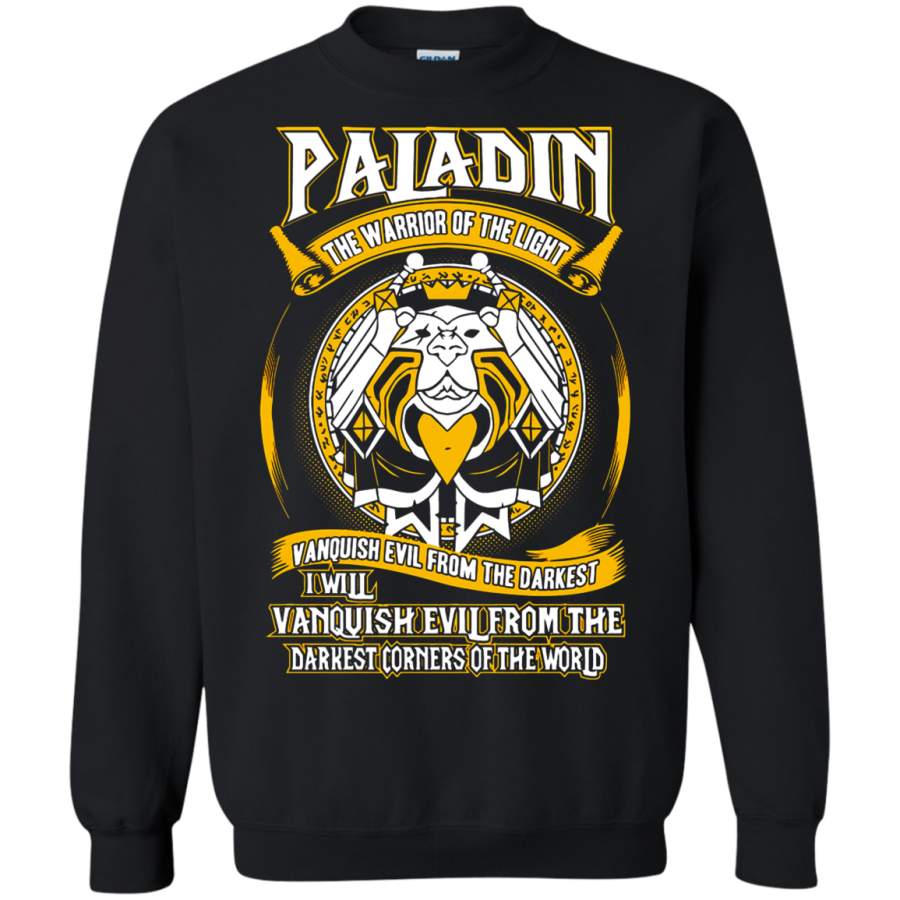 AGR World Of Warcraft Paladin The Warrior Of The Light Sweatshirt