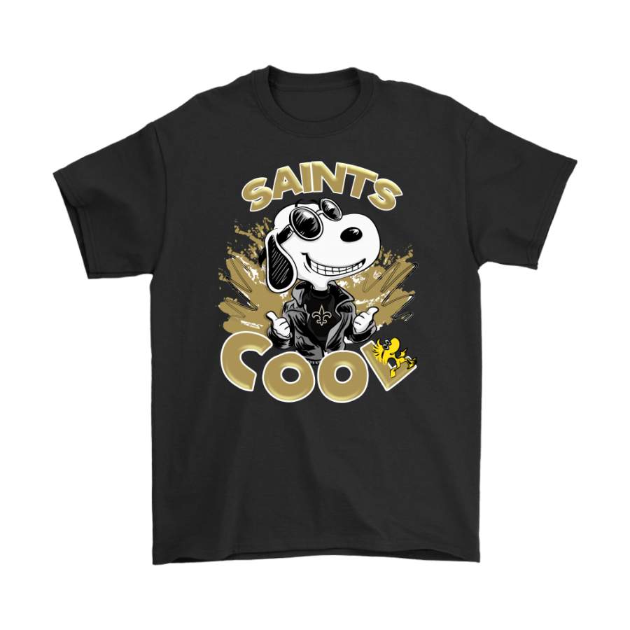 New Orleans Saints Snoopy Joe Cool We’re Awesome Shirts