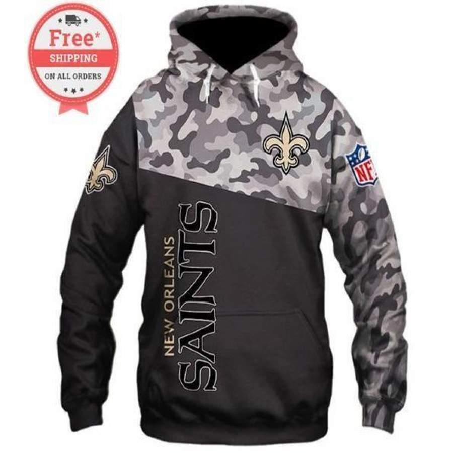 New Orleans Saints Sweatshirts Print Unisex Hoodie Unisex 3D All Over Print