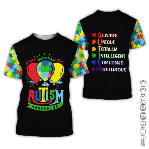 Autism Mom Hoodie & Zip Up