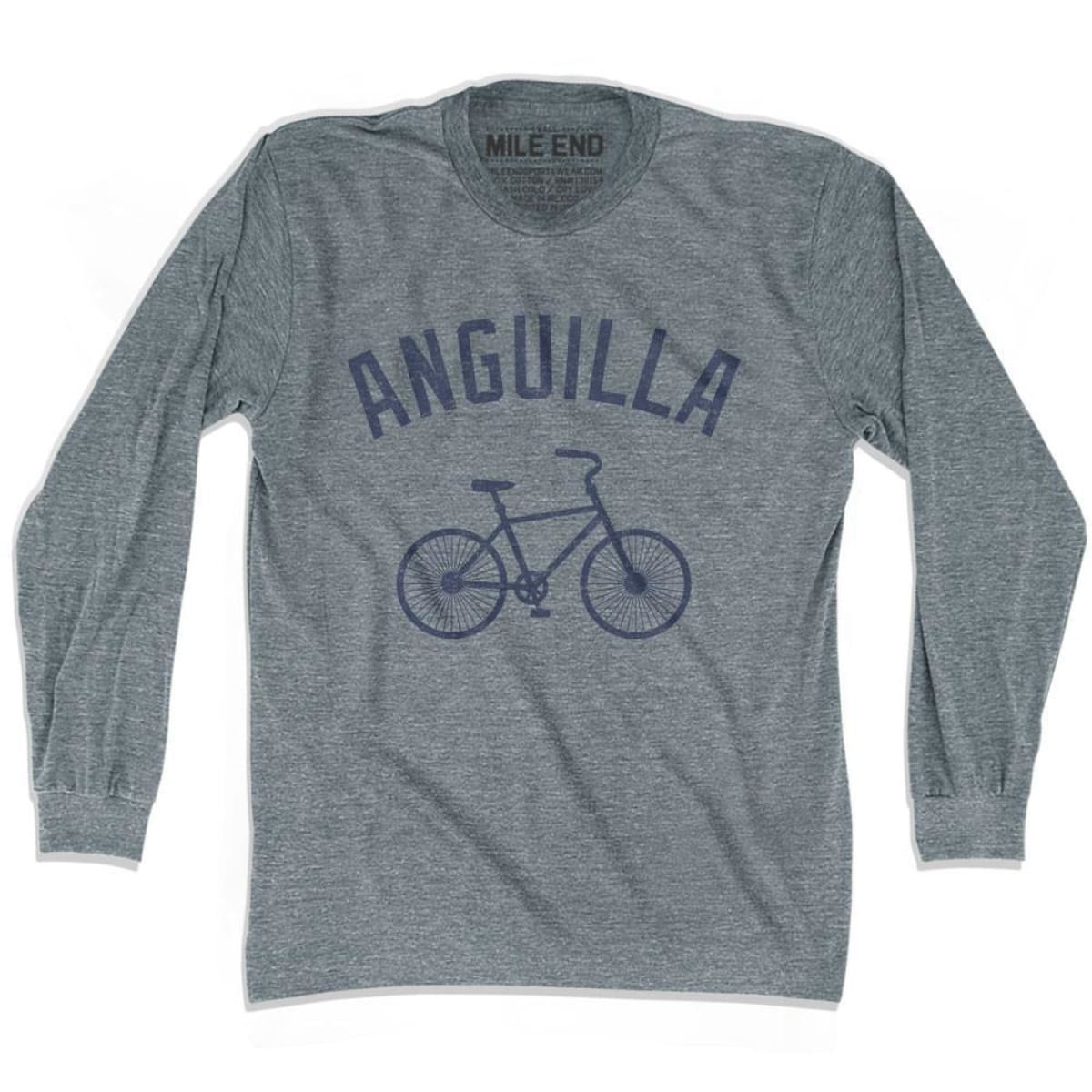 Anguilla Vintage Bike T-shirt Long Sleeve