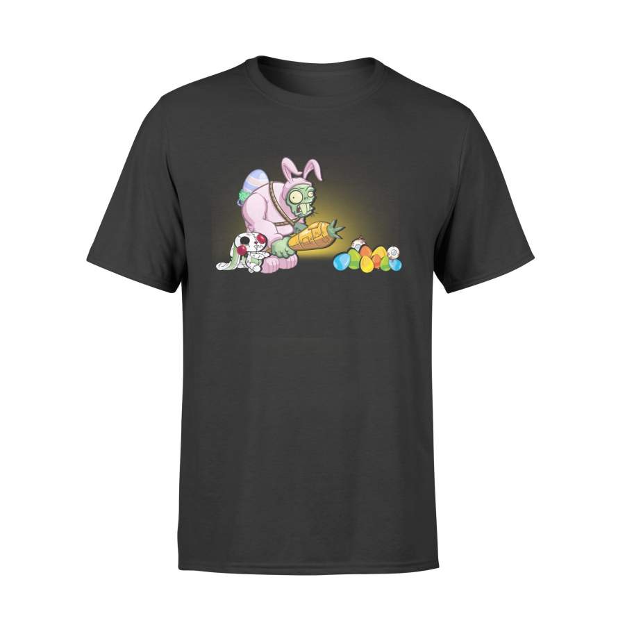 Bunny Zombie With Carrot Hunt Egg T Shirt