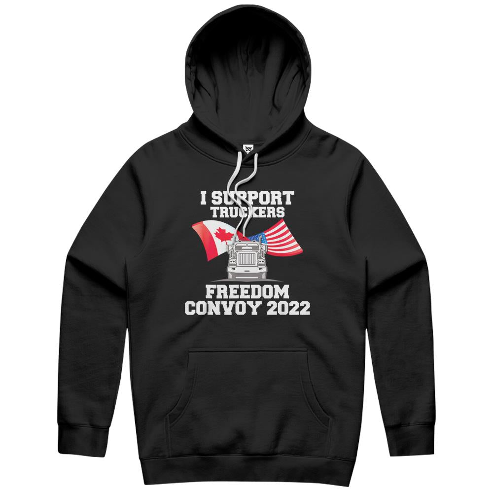 I Support Truckers Freedom Convoy 2022 Hoodie