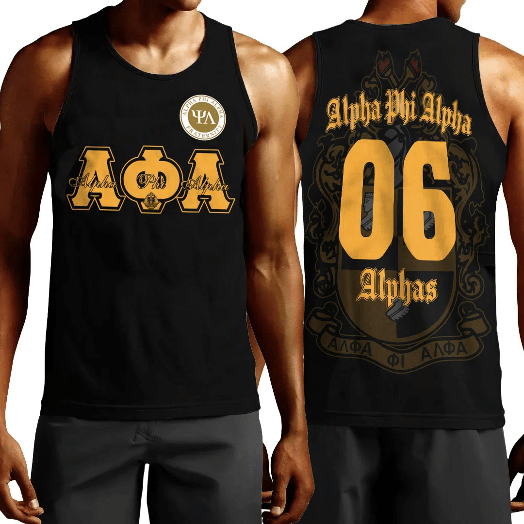 Africa Zone Tank Top – Alpha Phi Alpha – Psi Lambda Tank Top A7