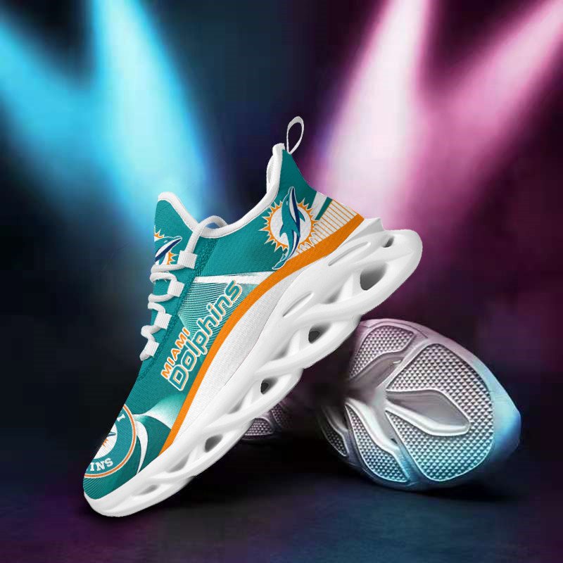 Miami Dolphins Yezy Running Sneakers Bg970