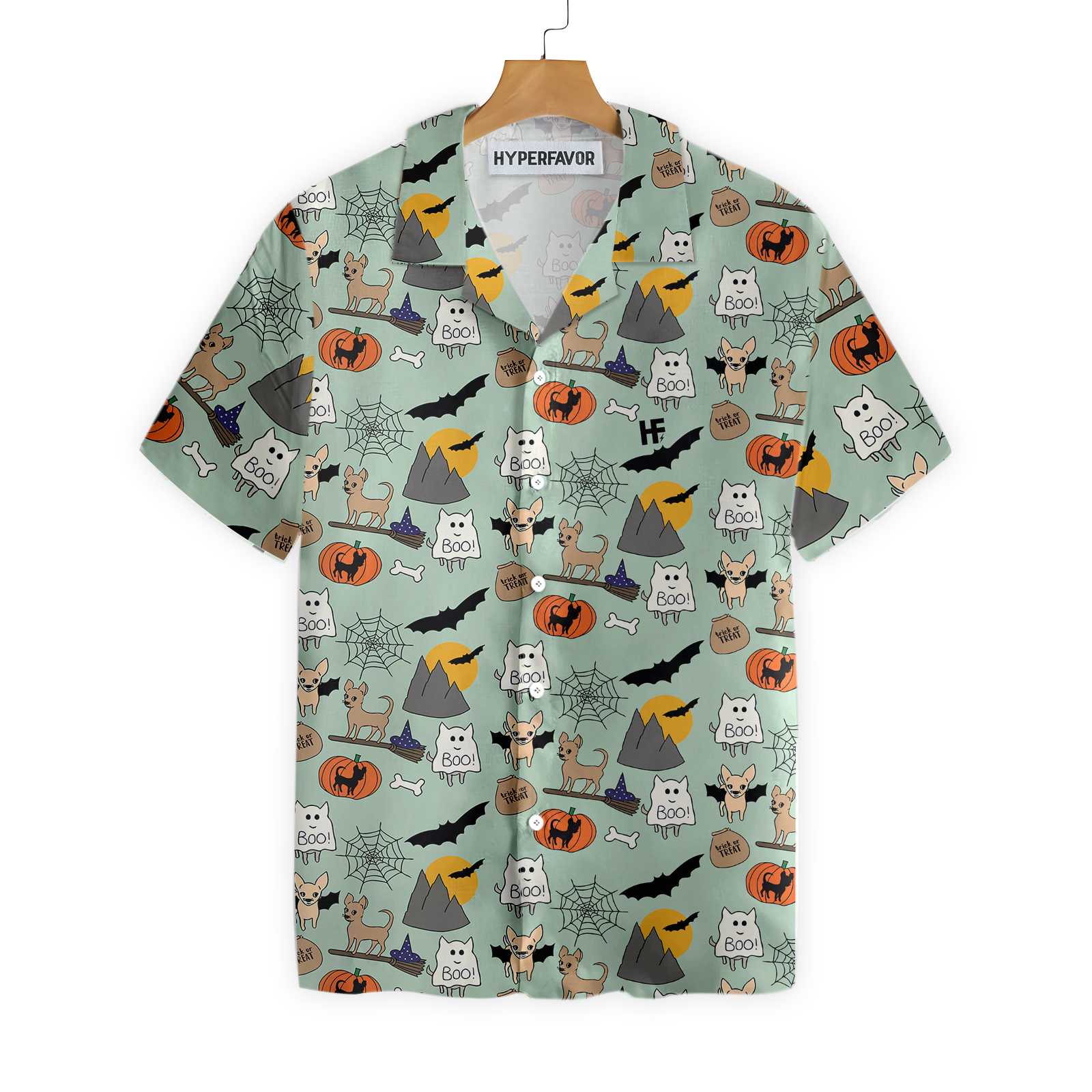 Halloween Chihuahua Shirt For Men Hawaii Ha79588