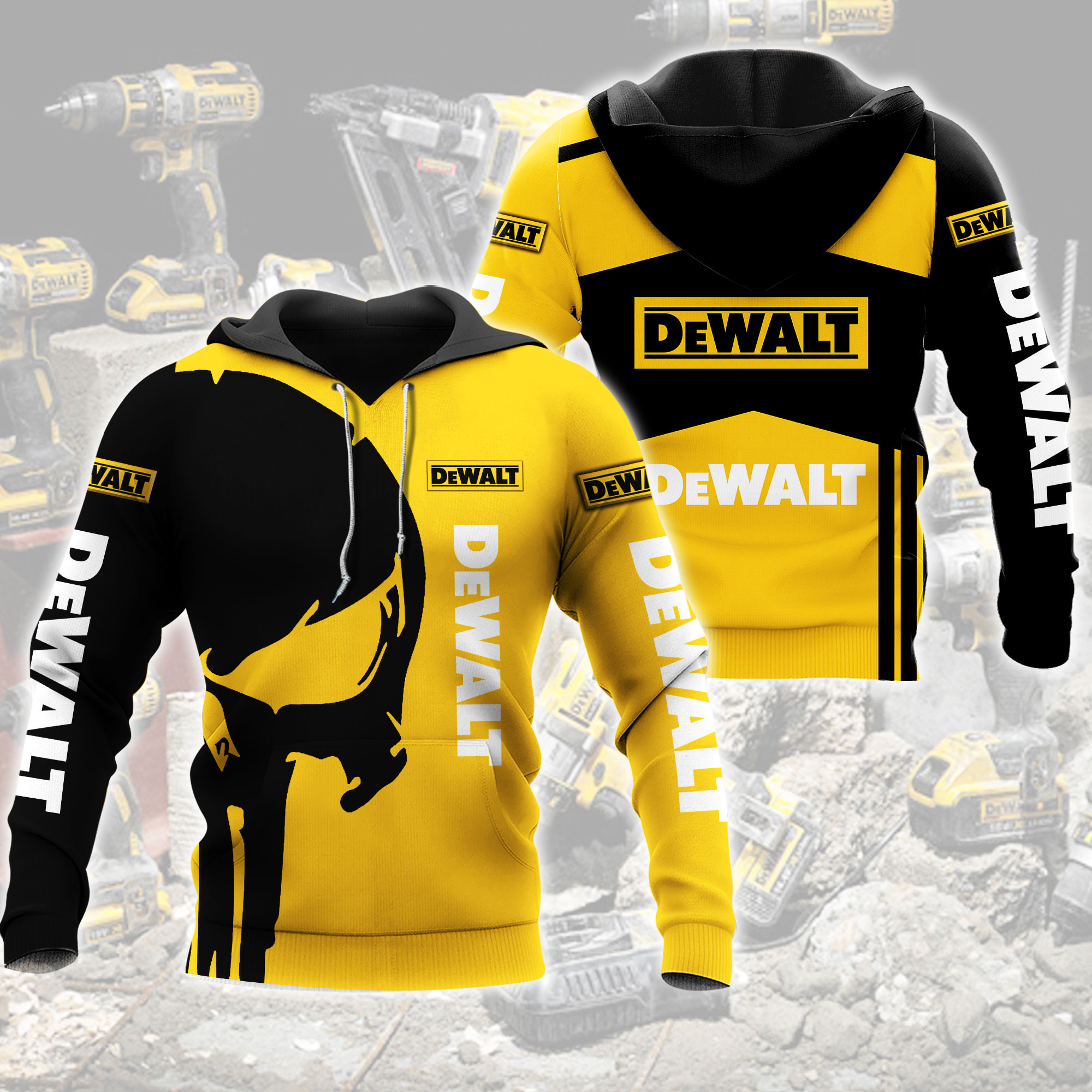 Dewalt 3D All Over Prints