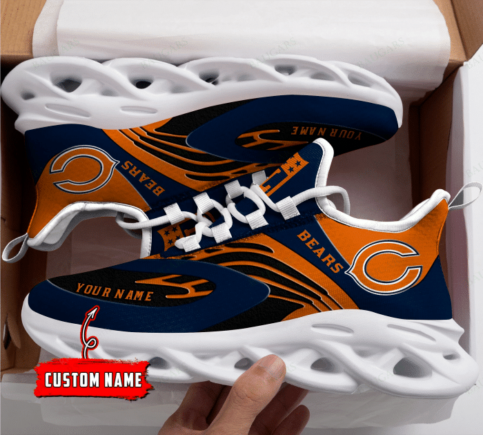 Chicago Bears Yezy Running Sneakers Art 238