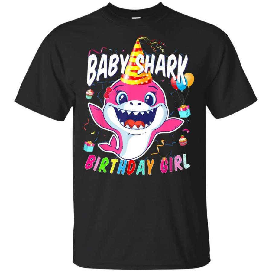 Birthday Girl Baby Shark T-Shirt