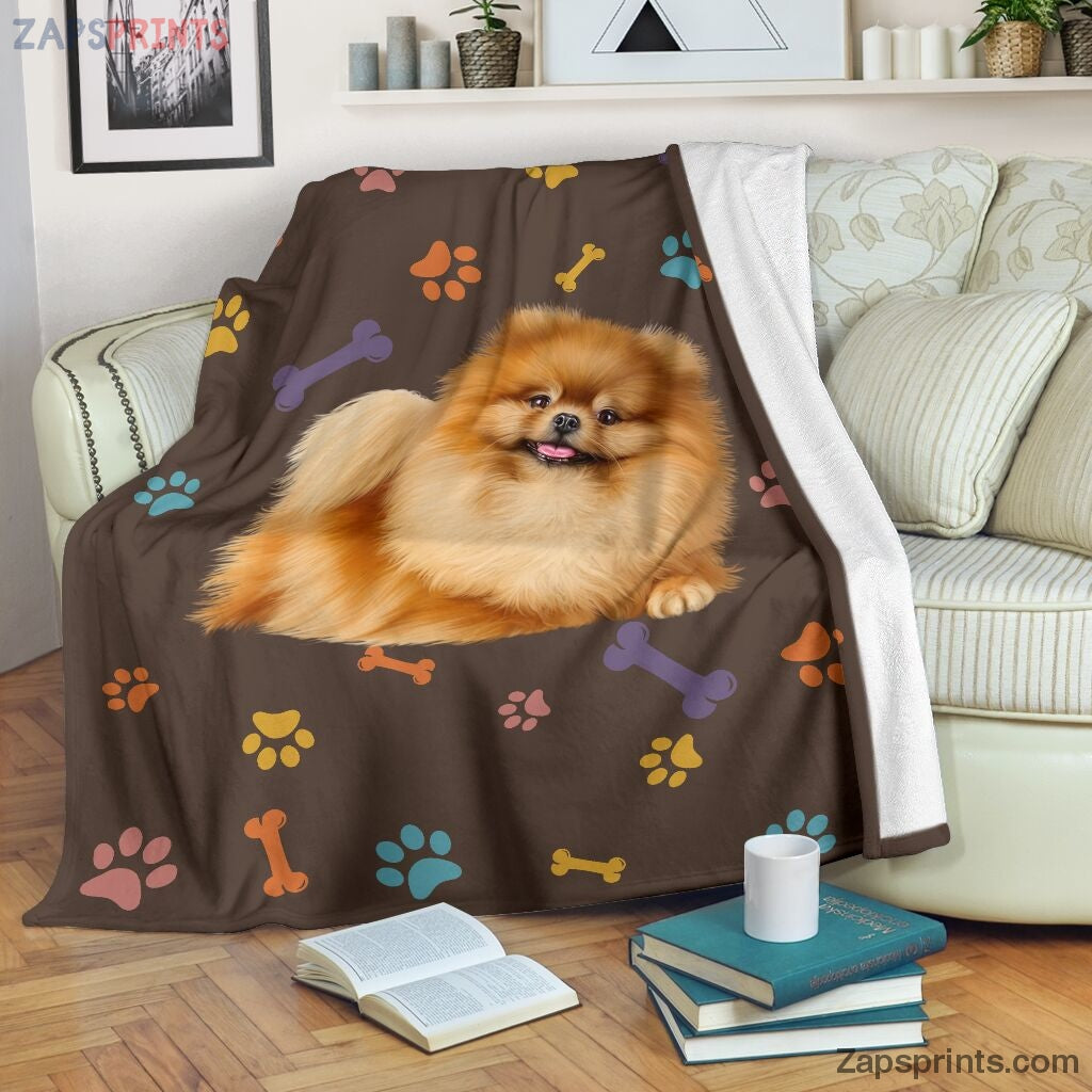 Pomerian Brown Blanket And Color Decor – Cool Gift Ideas