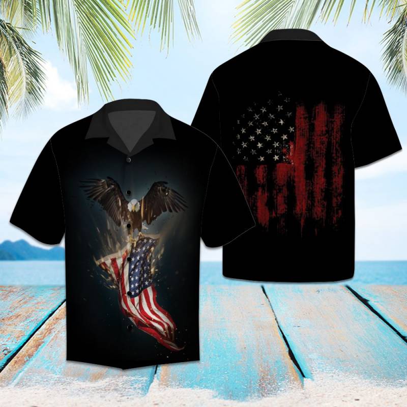 Amazing Eagle America Hawaii Shirt Ha97706