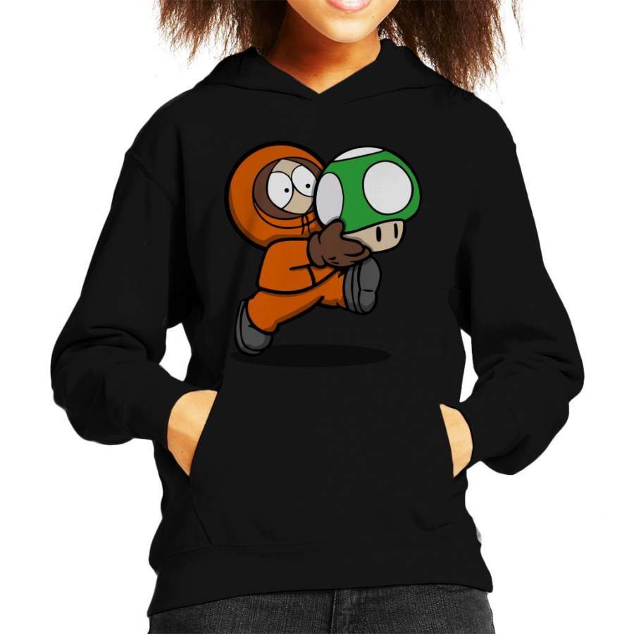 Super Kenny South Park Mario Kid’s Hooded Sweatshirt