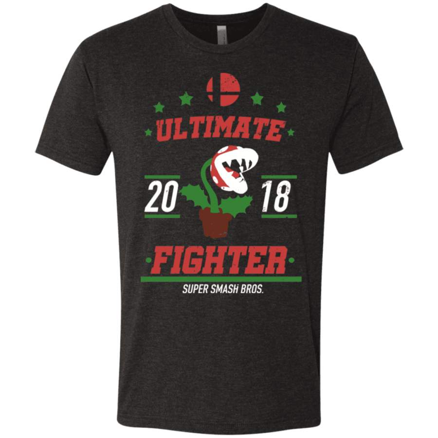 Ultimate Fighter Piranha Plant Men’s Triblend T-Shirt