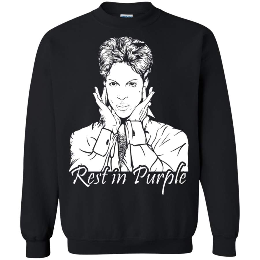 AGR Rest In Purple Rest With Music Prince Sweatshirt