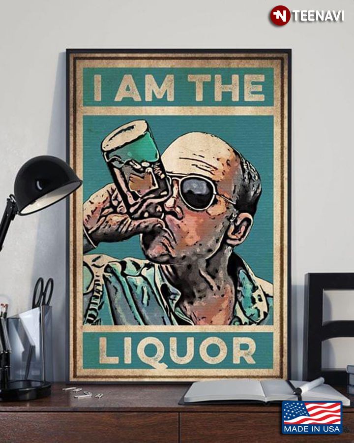 vintage trailer park boys john dunsworth i am the liquor poster canvas