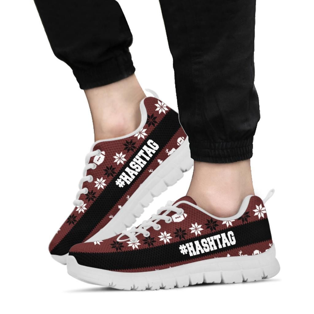 Ugly Christmas Snowflakes Personalize With Your Phrase Running Shoes Sport Sneakers