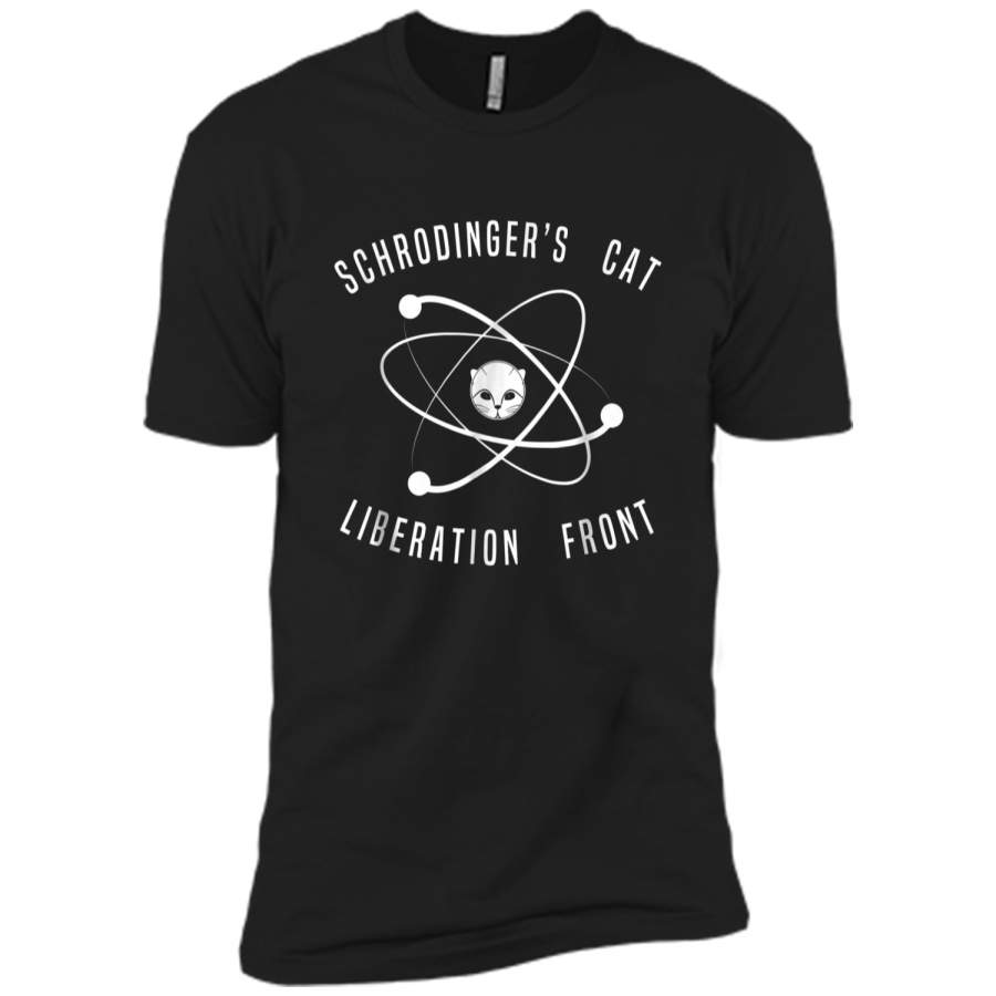 Schrodingers Cat  Atom Kitten Science Tee Apparel Next Level Premium Short Sleeve Tee