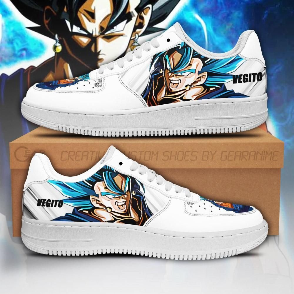 Vegito Air Sneakers Custom Anime Dragon Ball Z Shoes Simple Style Unisex Men Women