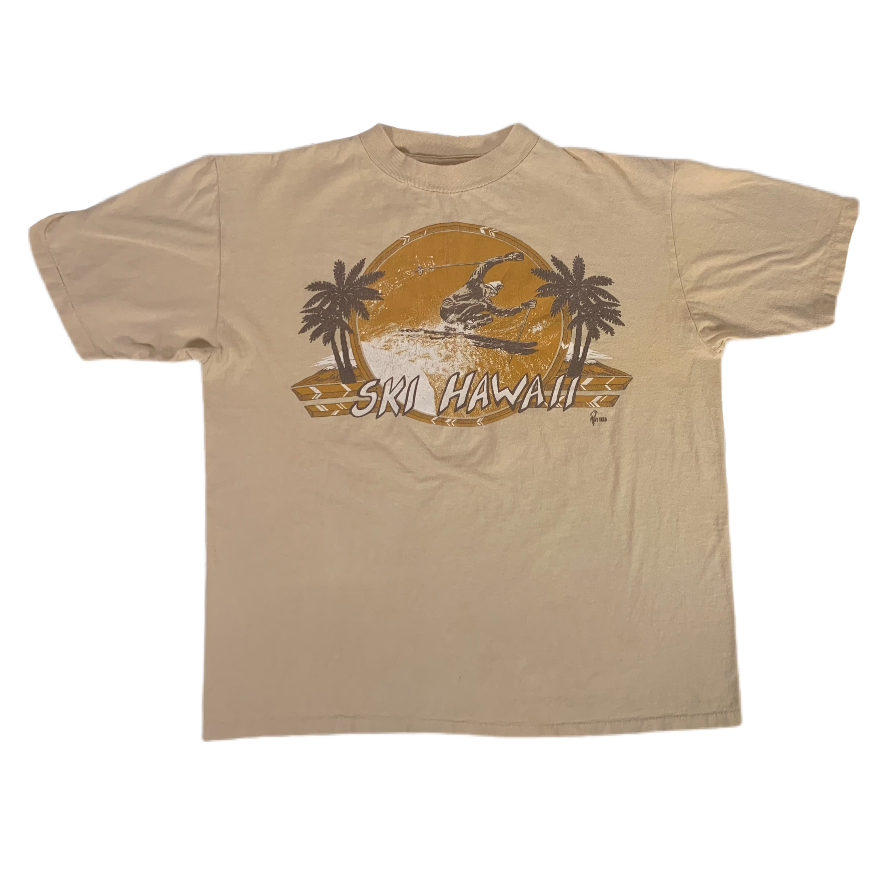 Vintage Poly Tees “Ski Hawaii” Souvenir T-Shirt