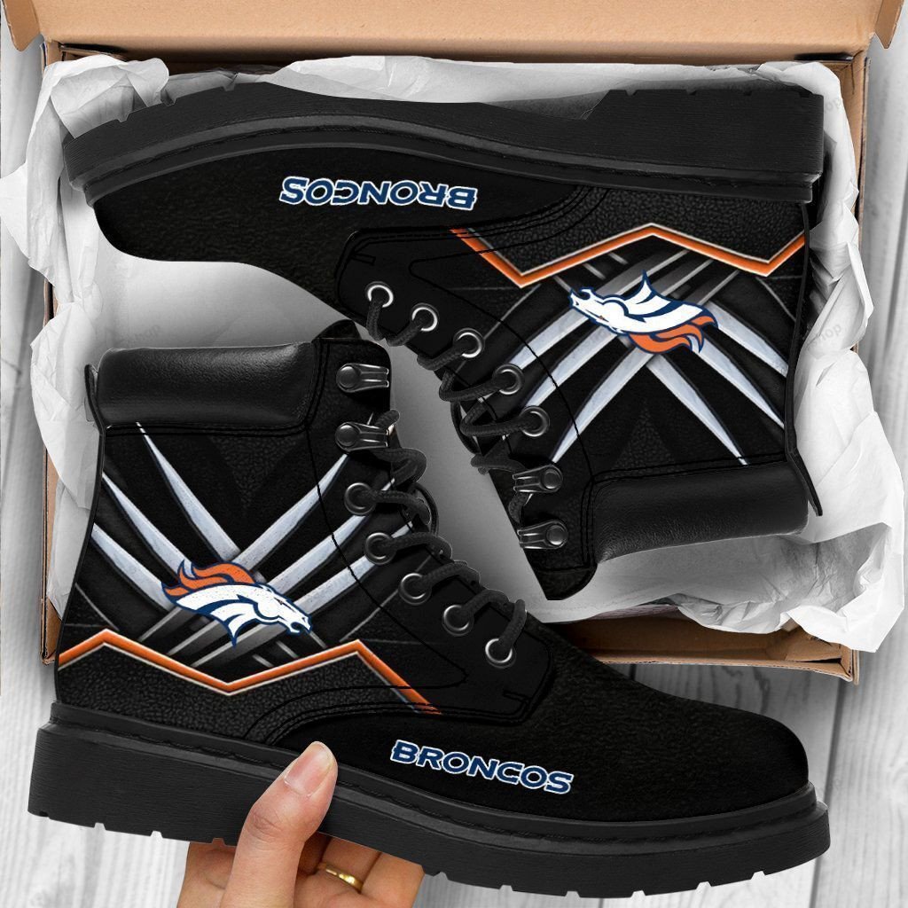 Denver Broncos Boots – Premium Shoes/ Premium Leather Boots – Gift For Sports Lovers 252